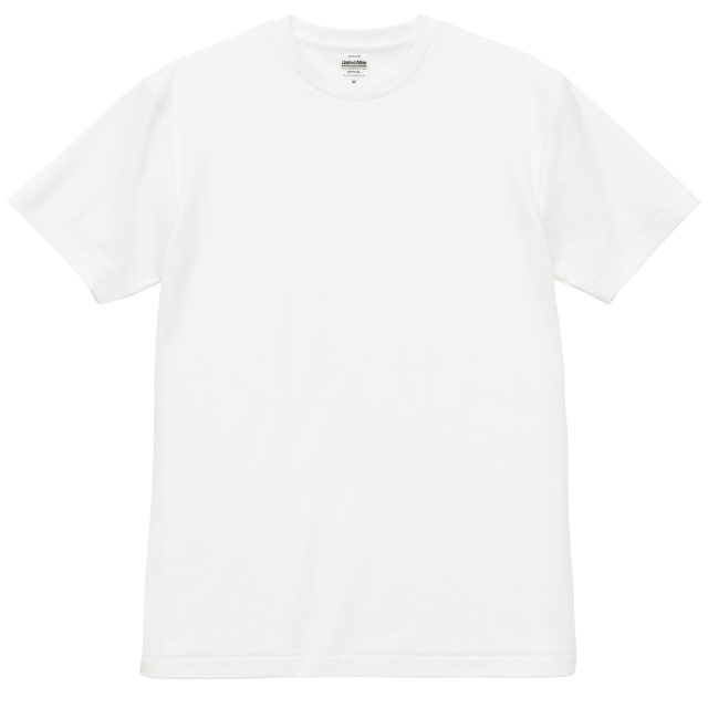 ホワイト｜ロイヤルコットンTシャツ