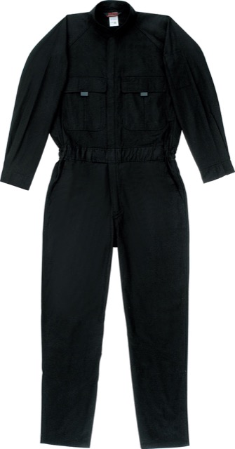 ブラック｜カラフルつなぎ