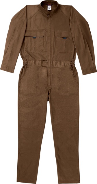 ブラウン｜カラフルつなぎ