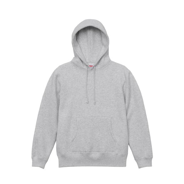 アッシュ｜裏起毛プルパーカー