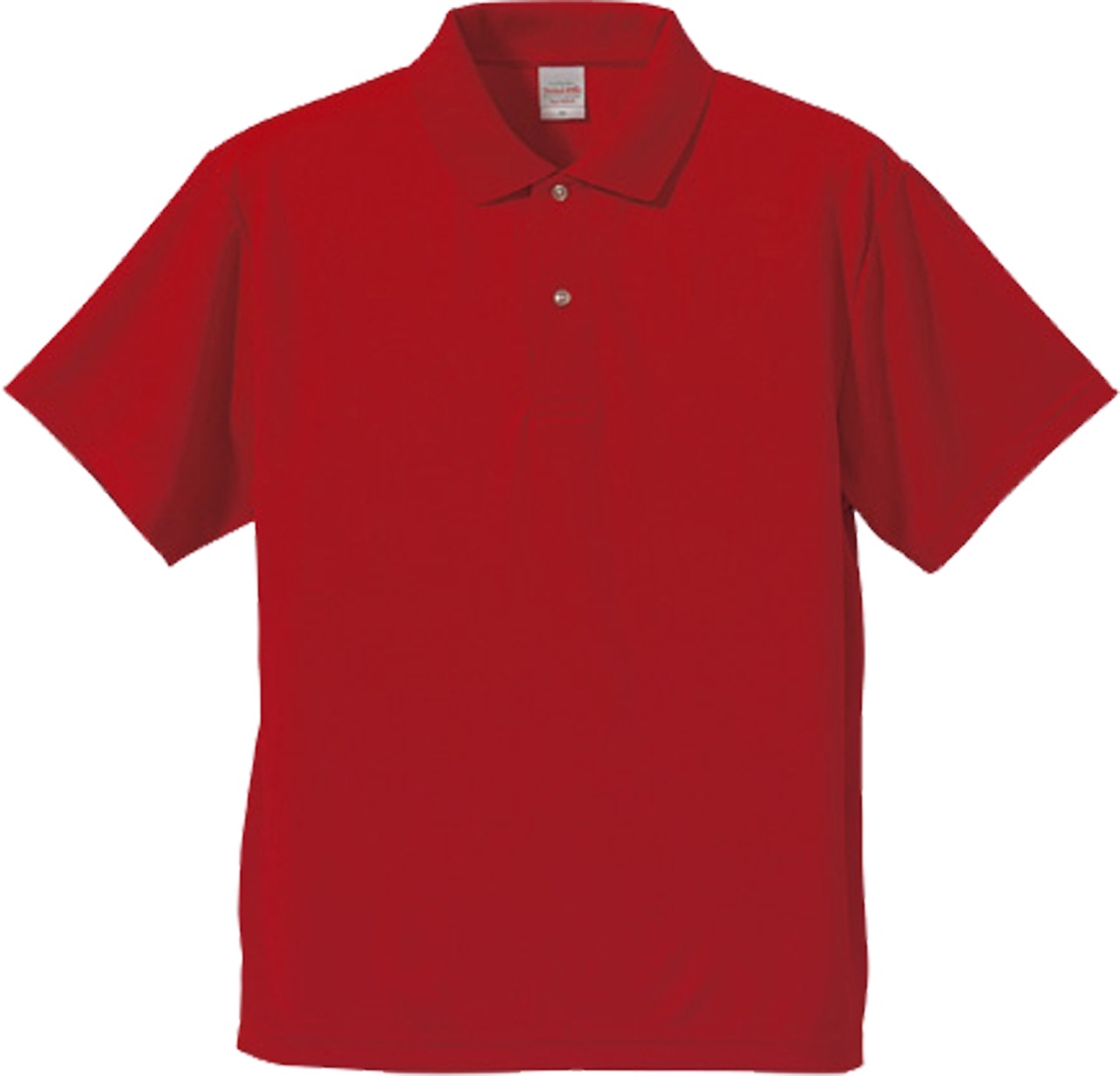 レッド｜アクティブドライポロシャツ