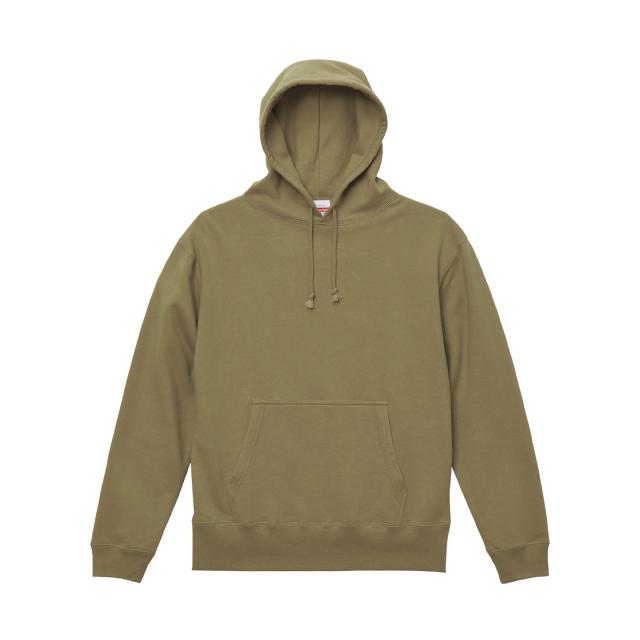 サンドカーキ｜カラフルフードパーカー