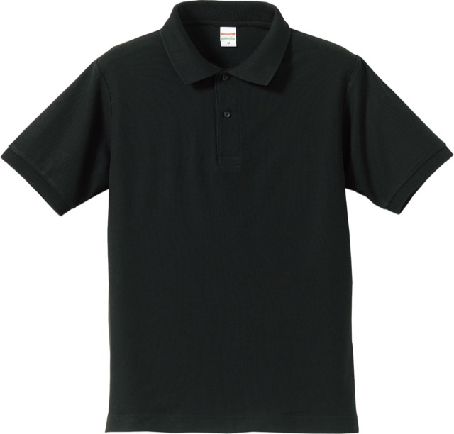 ブラック｜カラフルポロシャツ