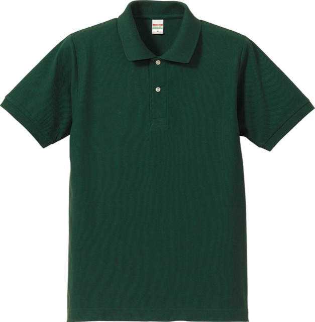 ブリティッシュグリーン｜カラフルポロシャツ