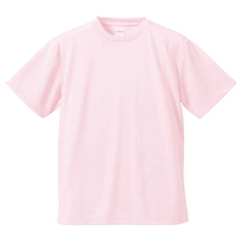 ベビーピンク｜ソフトドライTシャツ