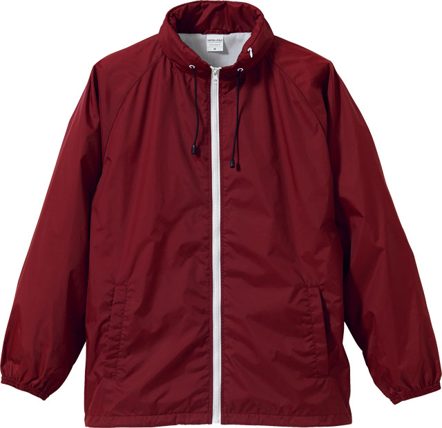 バーガンディー×ホワイト｜シティジャケット