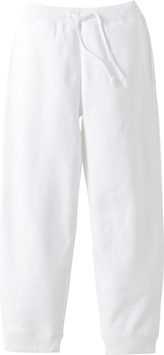 ホワイト｜コットンスタイルパンツ