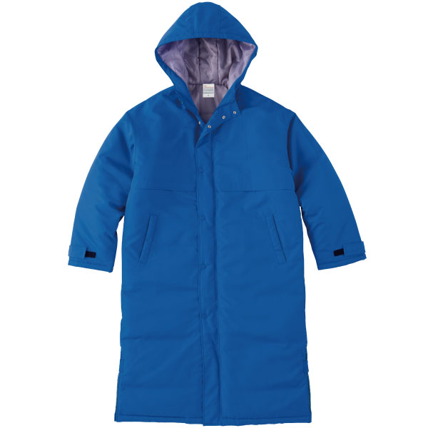 ブルー｜軽くてあたたかいベンチコート