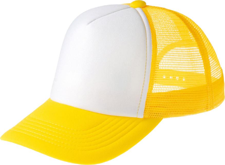 デイジー×ホワイト｜カラフルキャップ