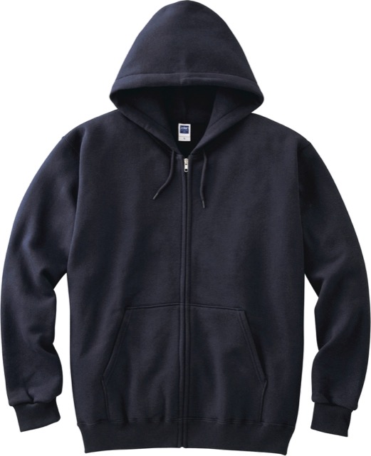 ディープネイビー｜カラフルライトジップパーカー