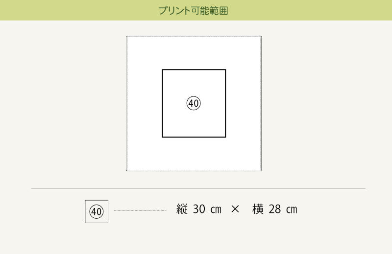 プリント可能範囲