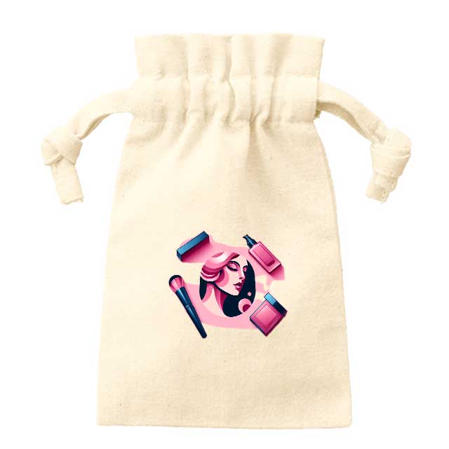 コットンフリル巾着（SS）｜トートバッグ