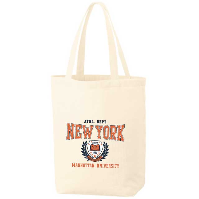 厚手コットンポケッタブルエコトート