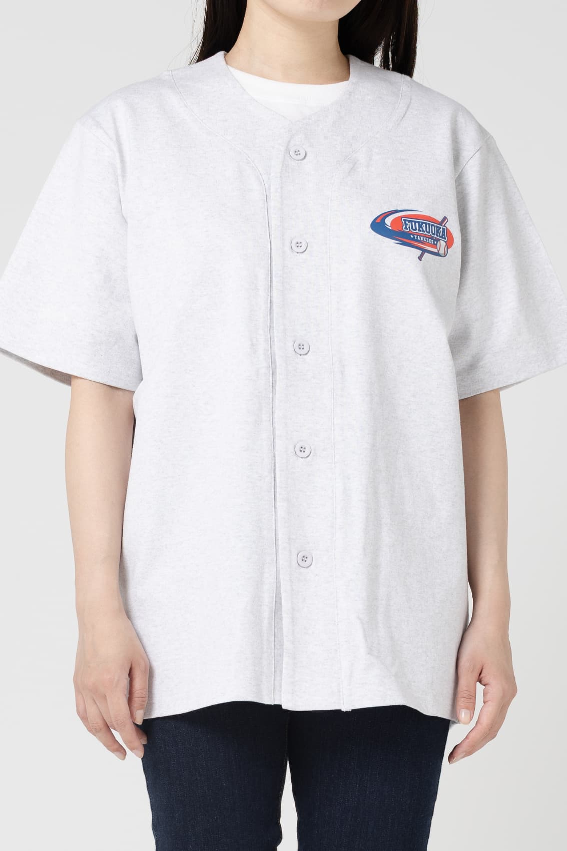 ワントーンベースボールシャツ｜Tシャツ