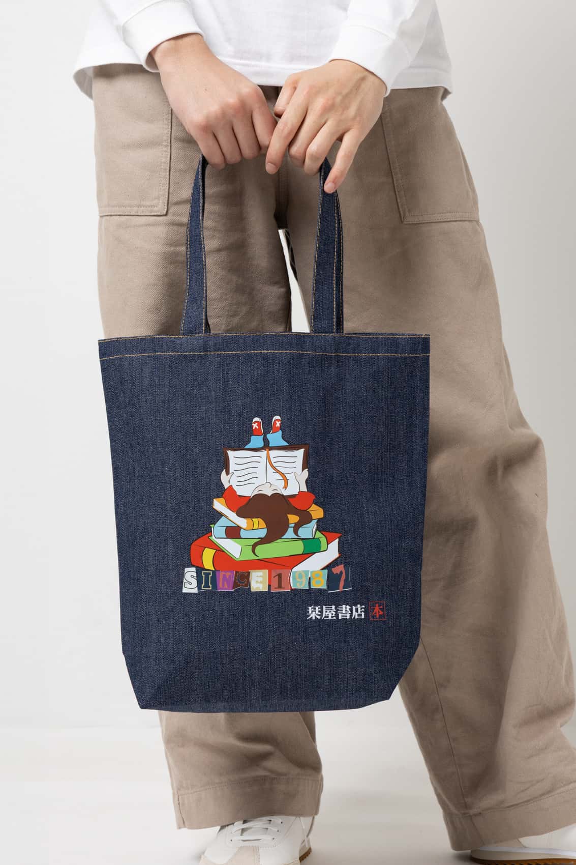 デニムトート（M）｜トートバッグ