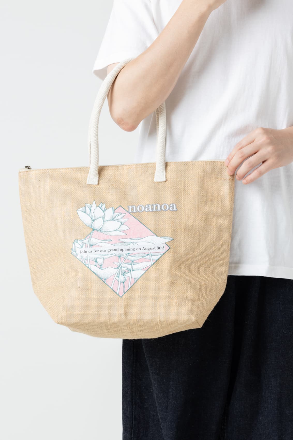 ジュート保冷トート（M）｜トートバッグ