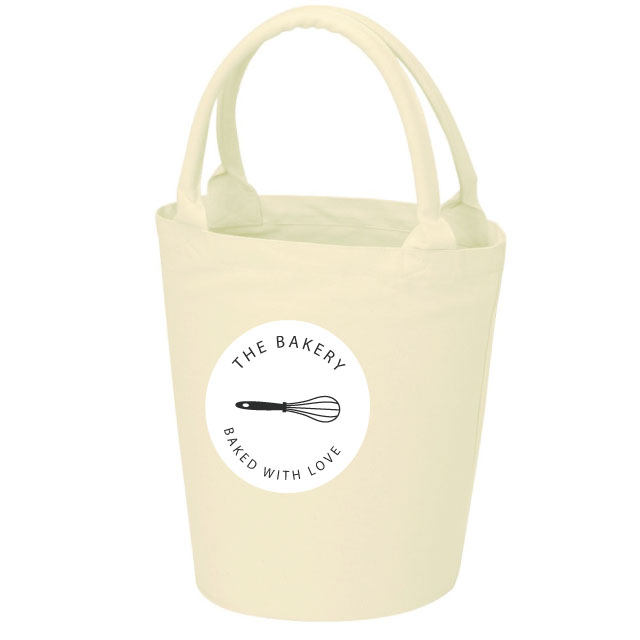 バケツ型キャンバストート｜トートバッグ