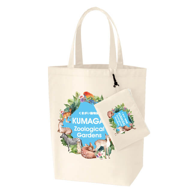 コンパクトバッグ(Ｌ)ポーチ付｜トートバッグ