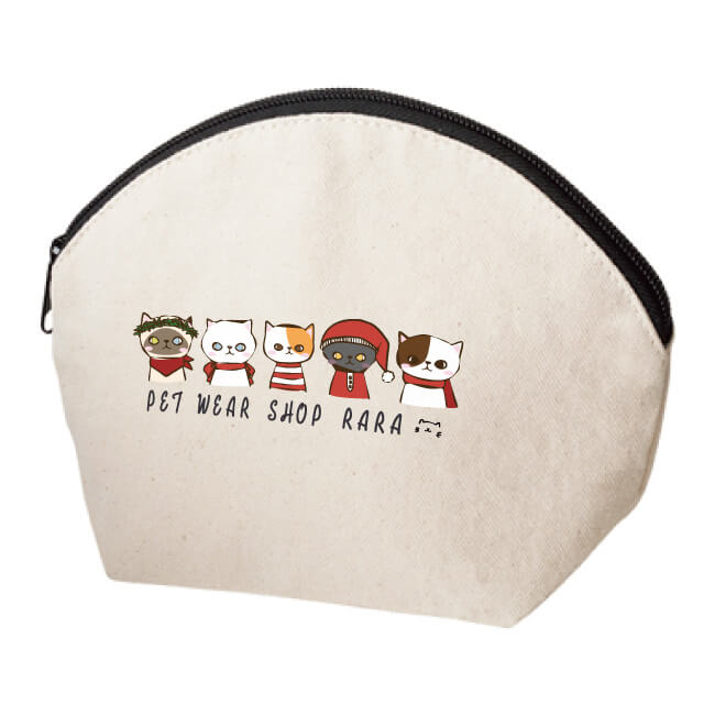 キャンバスシェルポーチ｜トートバッグ