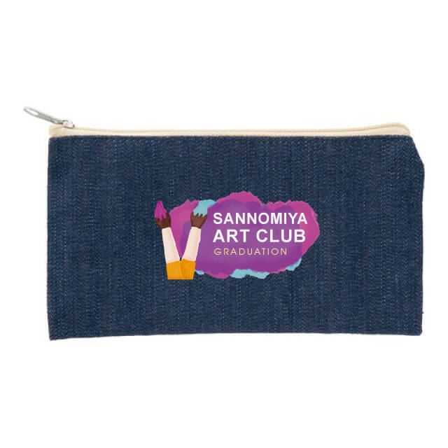デニムコンパクトポーチ｜トートバッグ