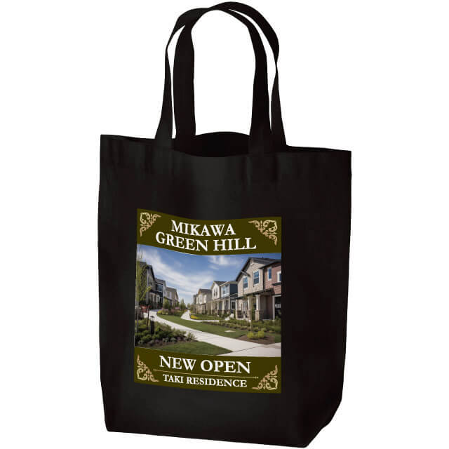 厚手コットンマチ付トート(M)｜トートバッグ