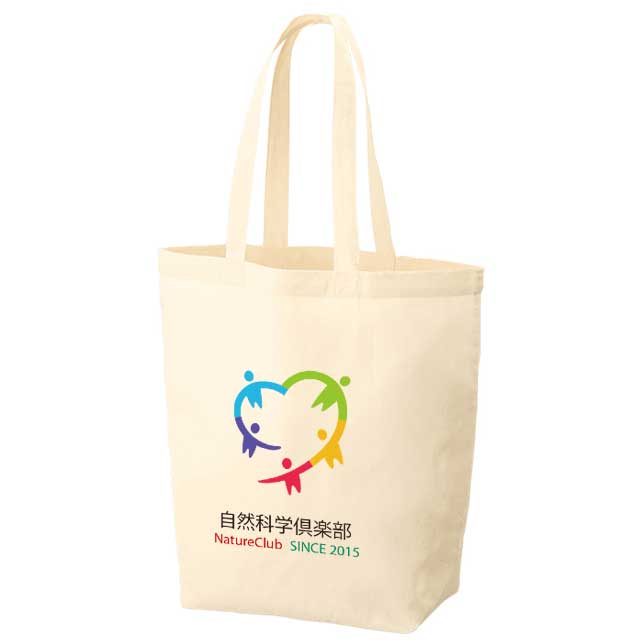 オーガニックデイリーマチ付きトート(M)｜トートバッグ