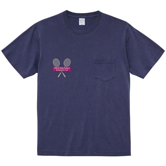 ピグメントダイ Ｔシャツ(ポケット付)｜Tシャツ