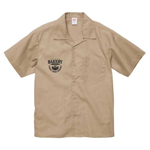 ヴィンテージ風 開襟シャツ｜ポロシャツ