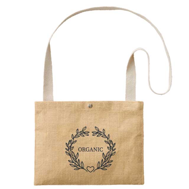 ジュートサコッシュ｜トートバッグ