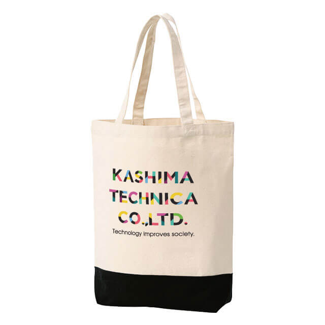 キャンバスバイカラートート（Ｍ）｜トートバッグ