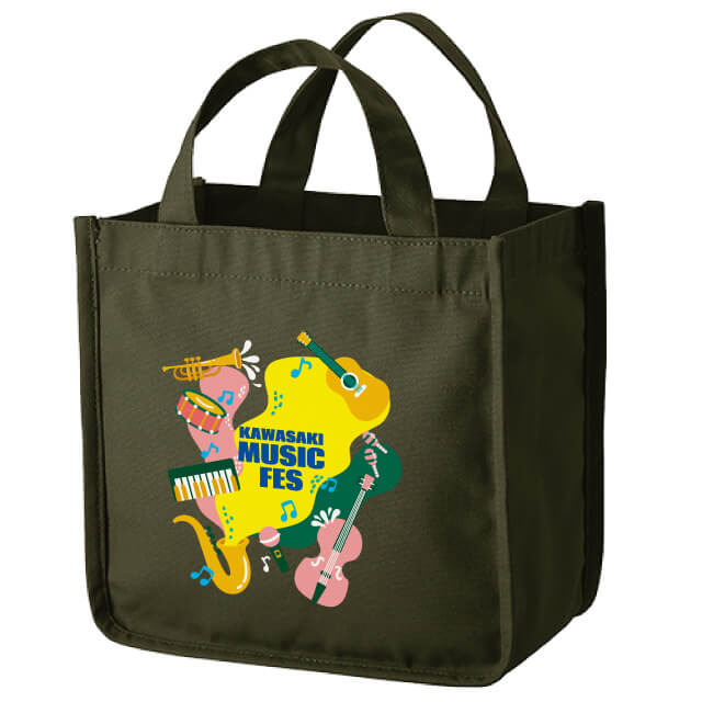 キャンバススクエアトート(S)｜トートバッグ