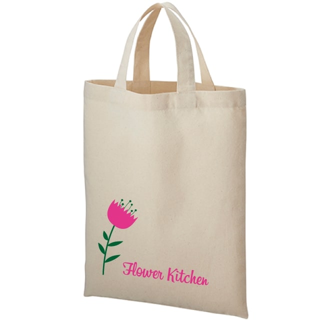 厚手コットンA4フラットトート ｜トートバッグ