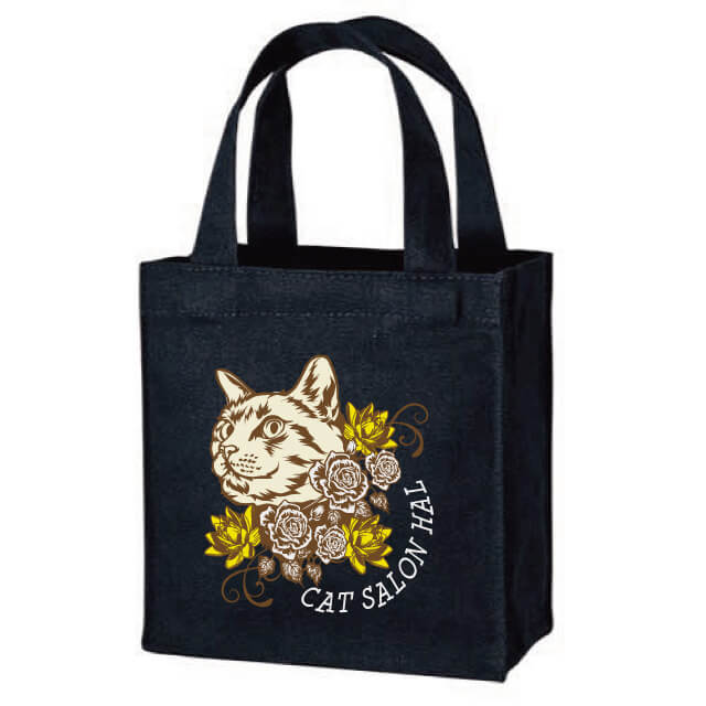 キャンバスお散歩スクエアトート｜トートバッグ