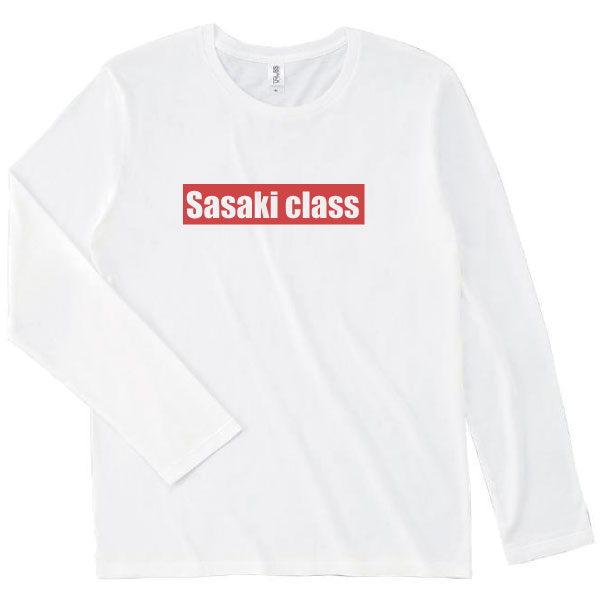 スリムフィットロングスリーブTシャツ