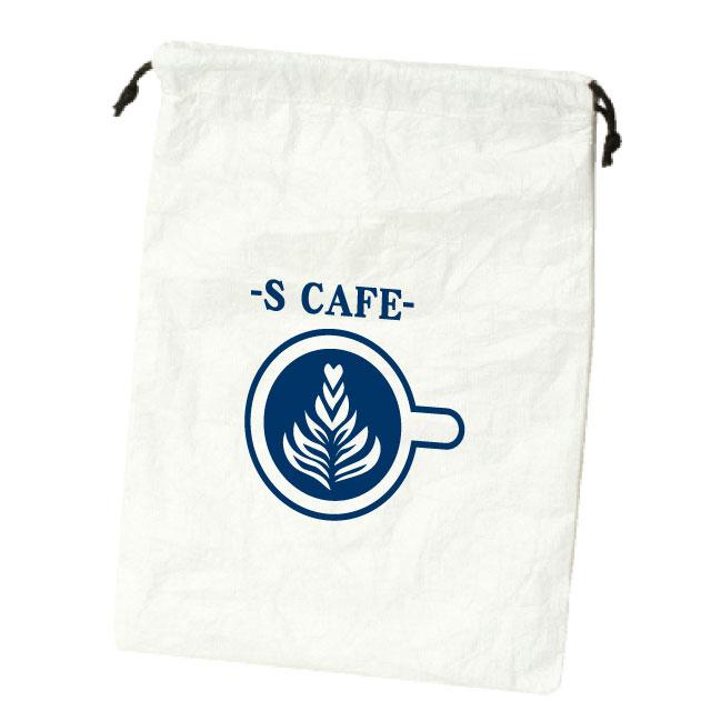 ハッピー巾着M(タイベック製)｜トートバッグ