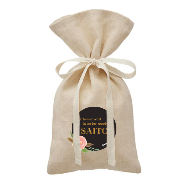 コットンリネンギフト巾着(S)｜トートバッグ
