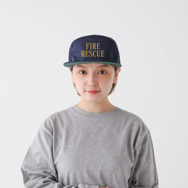 リーフ刺しゅうキャップ｜キャップ・帽子