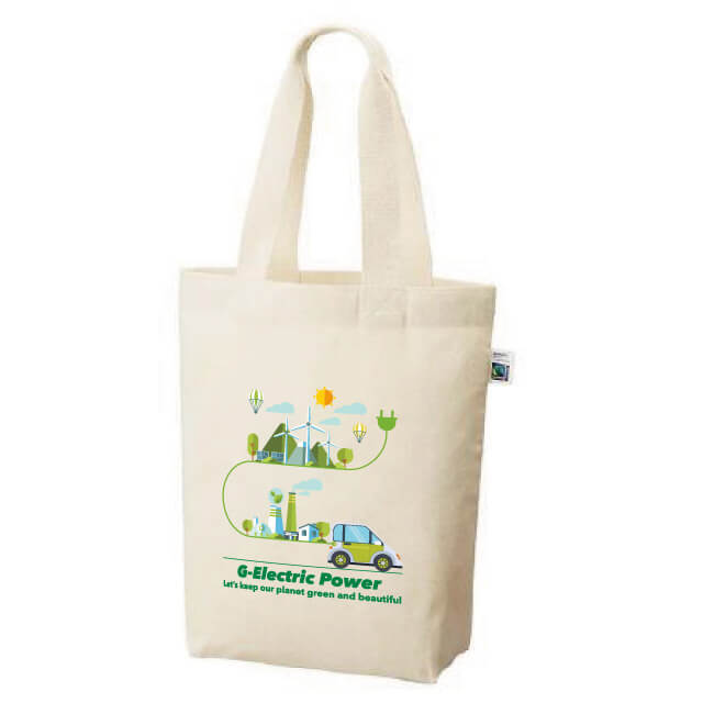 フェアトレードコットンベーシックトート（M）｜トートバッグ