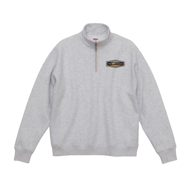 柔らかハーフジップ スウェット｜パーカー・スウェット