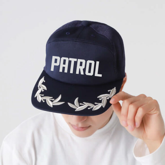 エンブロイドCAP(メッシュ)｜キャップ・帽子