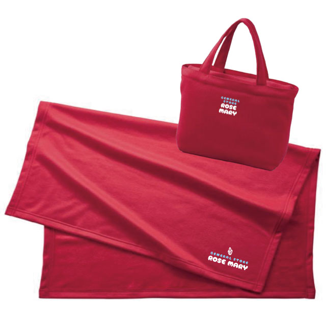 スムースフリースブランケット（バッグ付き）｜グッズ