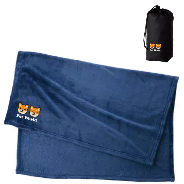 フリースブランケット（巾着付き）｜グッズ