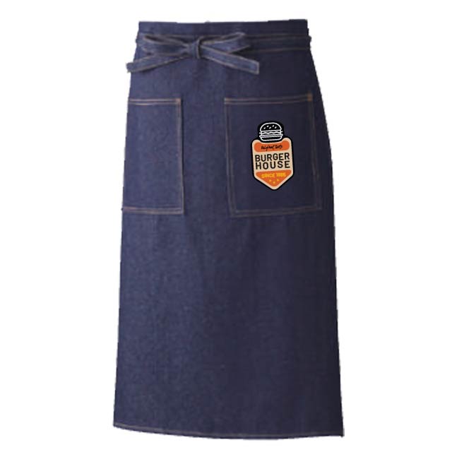 タフなデニムエプロン（腰巻き）