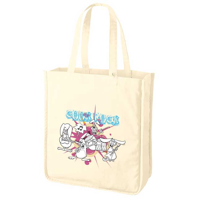 キャンバススクエアトートバッグ（仕切りポケット付）｜トートバッグ