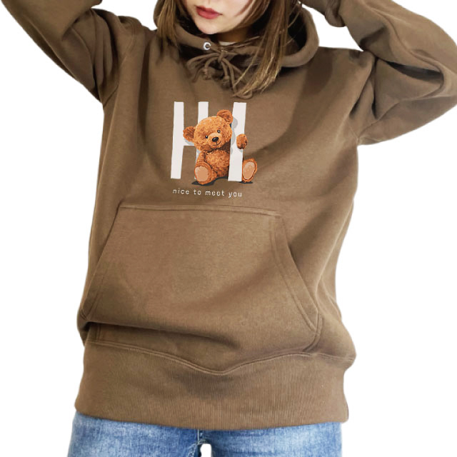 裏起毛プルパーカーの商品画像