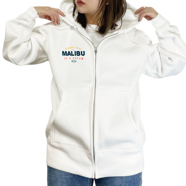 裏起毛ジップパーカー商品画像