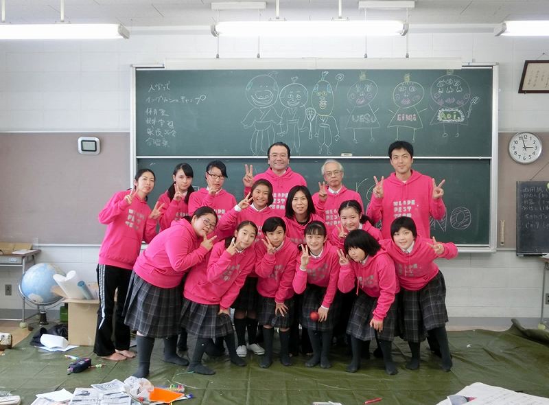 カラフルライトパーカーの作成事例