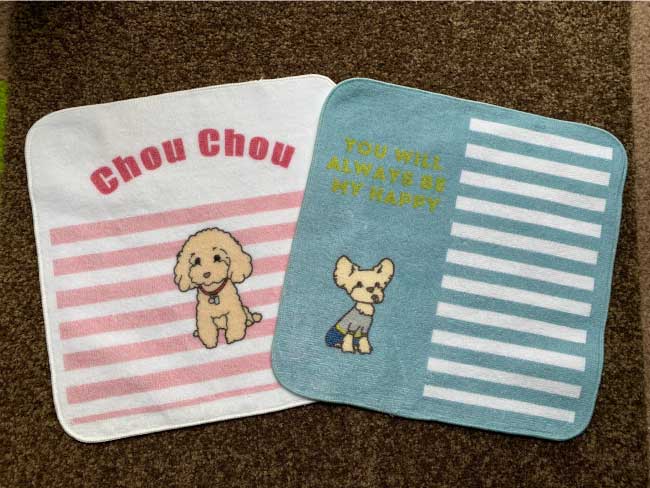 カラフルミニタオル25の作成事例