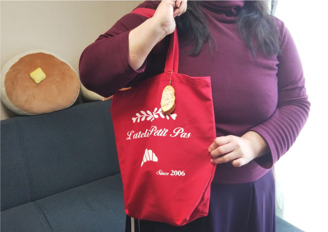 キャンバストート（Ｍ）の作成事例