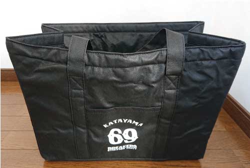 不織布保冷レジカゴトートの作成事例